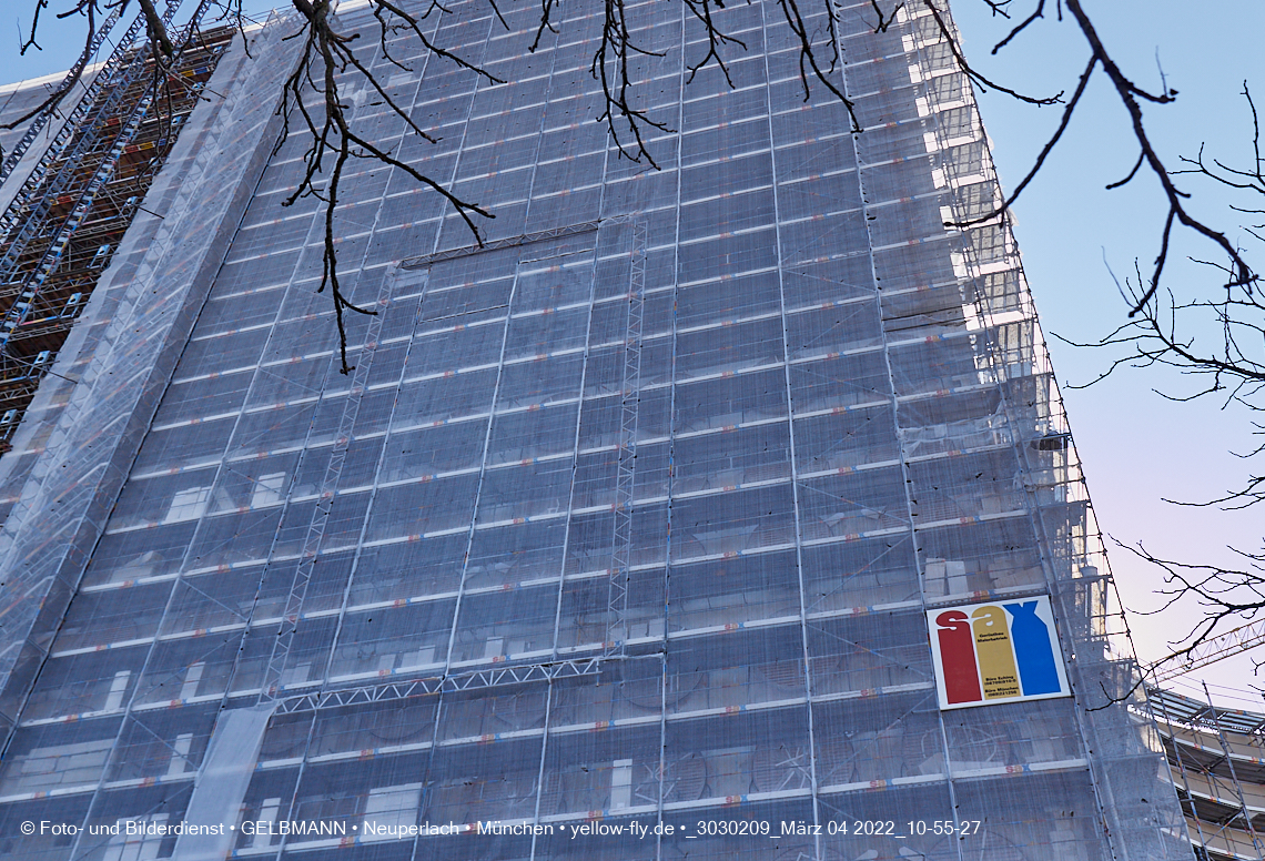 04.03.2022 - Baustelle R.EVO in Neuperlach-Süd